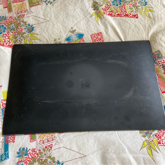 Orig. neoclassical Georges Briard 22k gold/black MCM glass snack tray - Picture 4 of 7